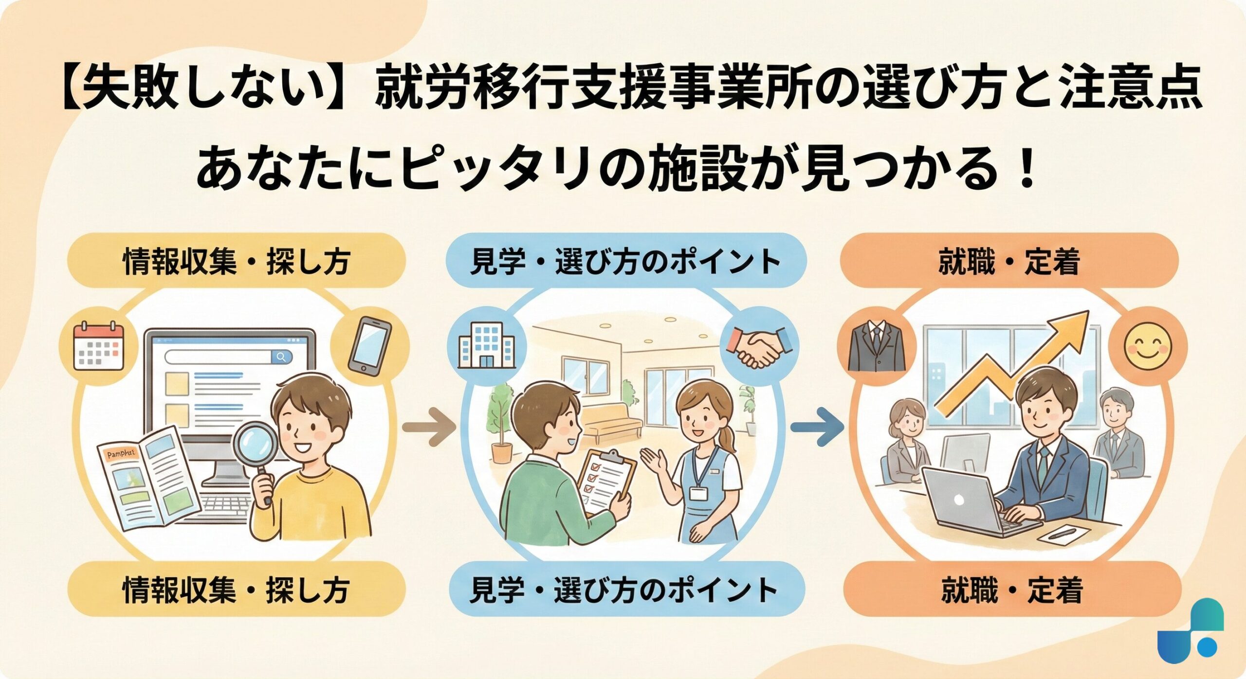 就労移行支援事業所の選び方と注意点